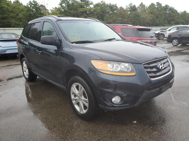 5XYZHDAGXBG044751 - 2011 HYUNDAI SANTA FE SE BLUE photo 1