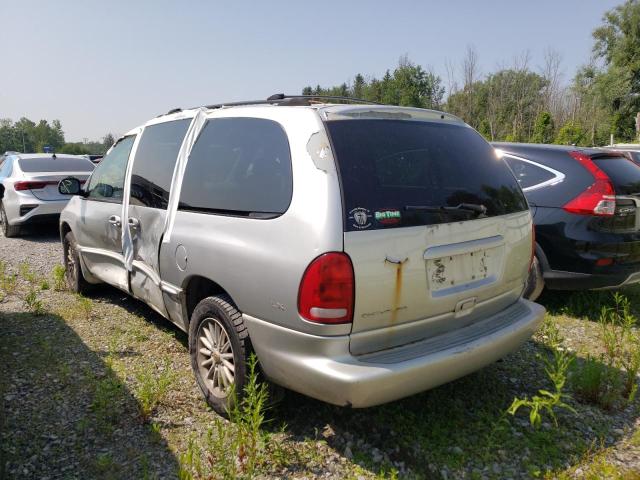 1C4GP44R9YB809751 - 2000 CHRYSLER TOWN & COU LX SILVER photo 2