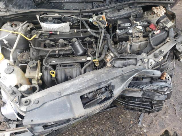 1FAHP3FNXAW286978 - 2010 FORD FOCUS SE GRAY photo 7