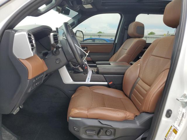 5TFMA5DB3RX148400 - 2024 TOYOTA TUNDRA CREWMAX PLATINUM WHITE photo 7