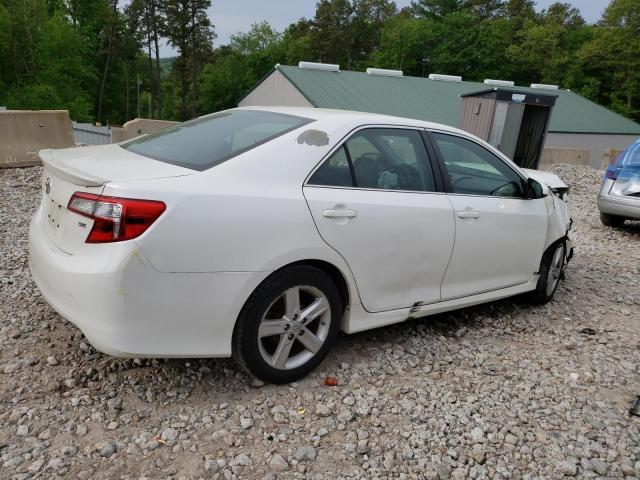 4T1BF1FK1EU455943 - 2014 TOYOTA CAMRY L WHITE photo 3