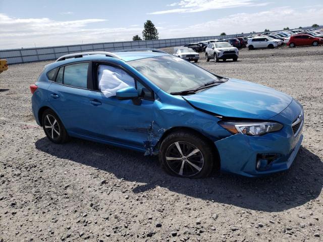 4S3GTAD69K3734597 - 2019 SUBARU IMPREZA PREMIUM BLUE photo 4