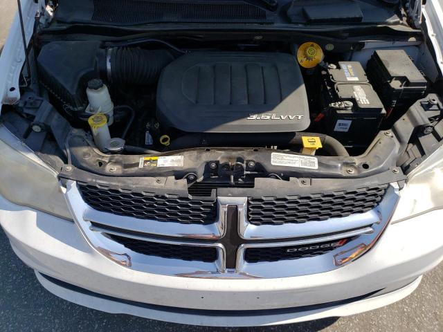 2C4RDGBG1ER298926 - 2014 DODGE GRAND CARA SE WHITE photo 12