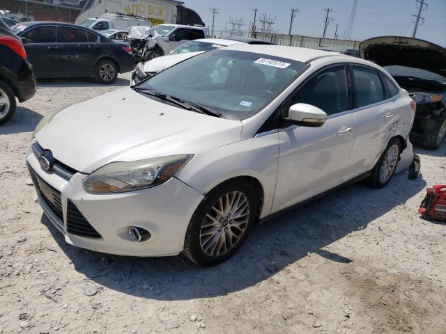 1FADP3J27EL241399 - 2014 FORD FOCUS TITANIUM WHITE photo 1