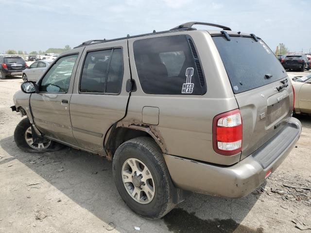 JN8DR09X41W574949 - 2001 NISSAN PATHFINDER LE GOLD photo 2