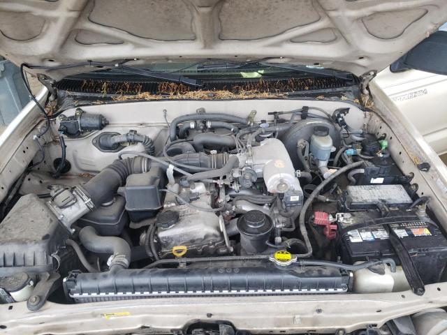 5TESM92N11Z719818 - 2001 TOYOTA TACOMA XTRACAB PRERUNNER ოქროსფერი ფოტო 11