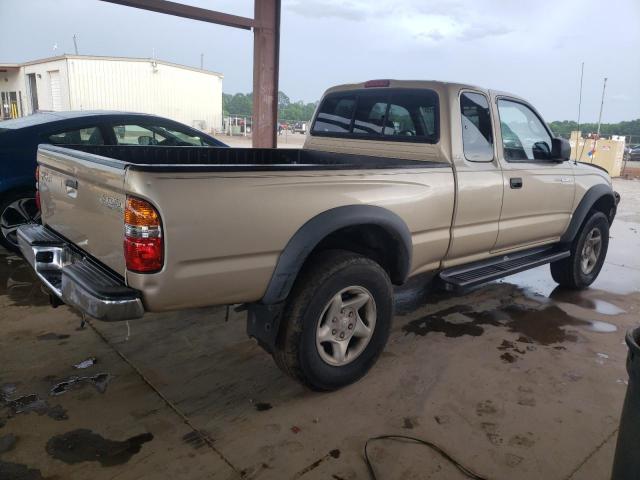 5TESM92N11Z719818 - 2001 TOYOTA TACOMA XTRACAB PRERUNNER ოქროსფერი ფოტო 3