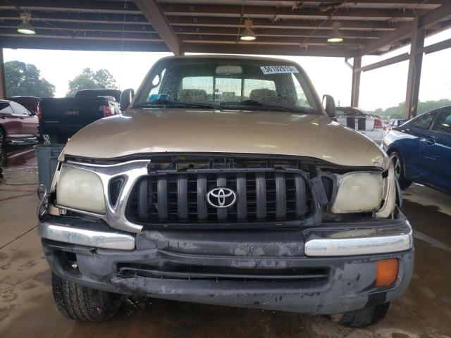 5TESM92N11Z719818 - 2001 TOYOTA TACOMA XTRACAB PRERUNNER ოქროსფერი ფოტო 5