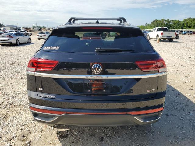 1V2LC2CA2NC210351 - 2022 VOLKSWAGEN ATLAS CROS SE BLACK photo 6