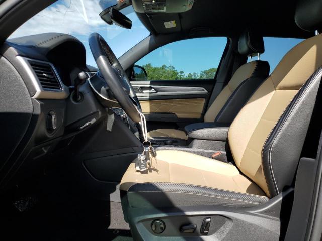 1V2LC2CA2NC210351 - 2022 VOLKSWAGEN ATLAS CROS SE BLACK photo 7