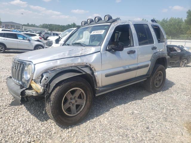 1J4GK38K55W576729 - 2005 JEEP LIBERTY RENEGADE SILVER photo 1