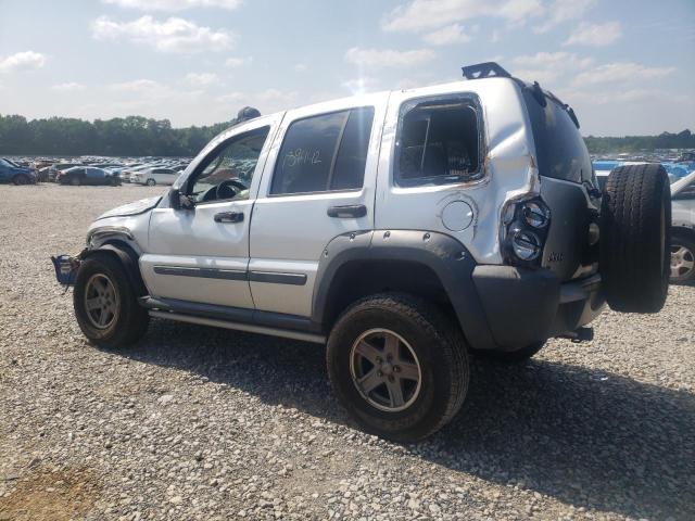 1J4GK38K55W576729 - 2005 JEEP LIBERTY RENEGADE SILVER photo 2