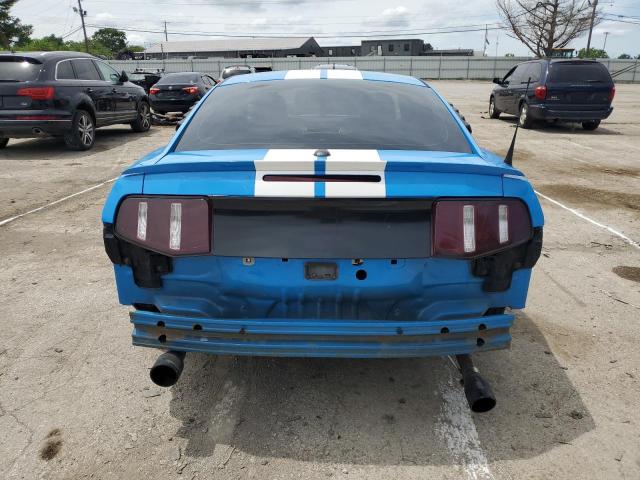 1ZVBP8AN5A5165489 - 2010 FORD MUSTANG BLUE photo 6