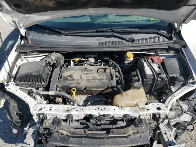 1G1JA6SH5C4208565 - 2012 CHEVROLET SONIC LS WHITE photo 11