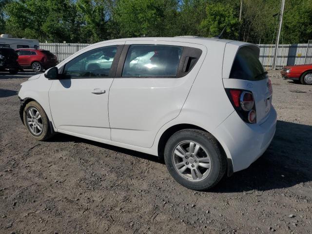 1G1JA6SH5C4208565 - 2012 CHEVROLET SONIC LS WHITE photo 2