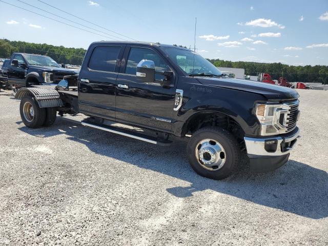 1FT8W3DTXMEC45517 - 2021 FORD F350 SUPER DUTY BLACK photo 4