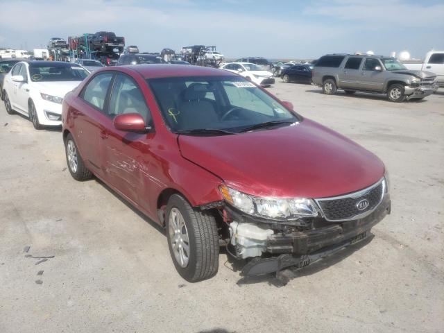 KNAFU4A2XC5532494 - 2012 KIA FORTE EX RED photo 1