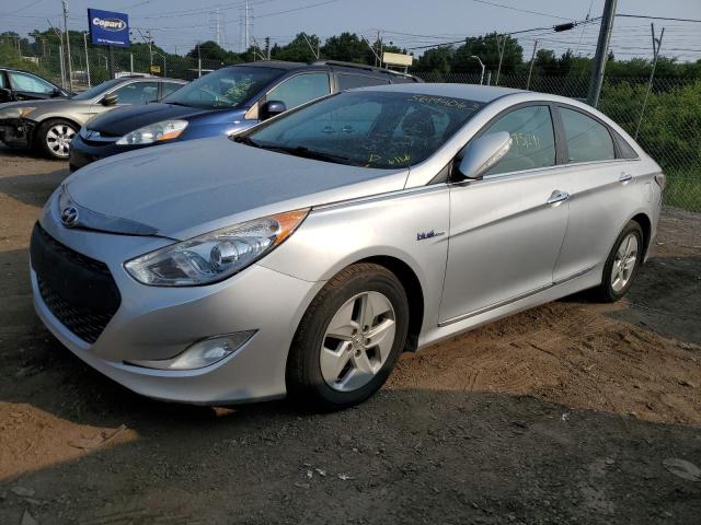 KMHEC4A41CA028356 - 2012 HYUNDAI SONATA HYBRID SILVER photo 1