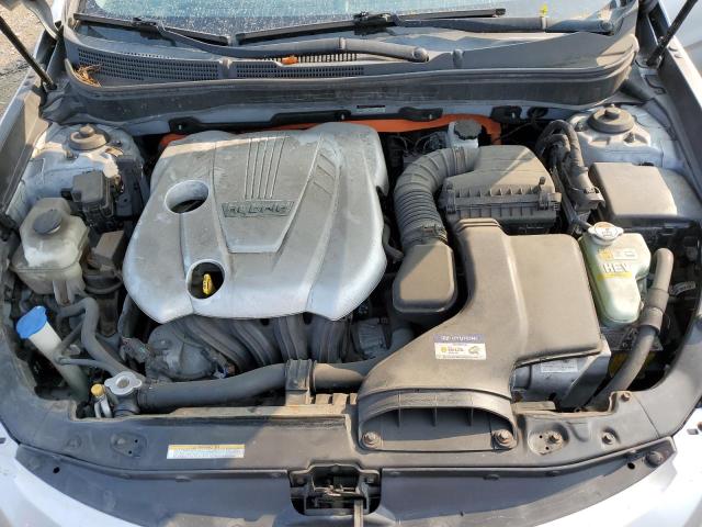 KMHEC4A41CA028356 - 2012 HYUNDAI SONATA HYBRID SILVER photo 11