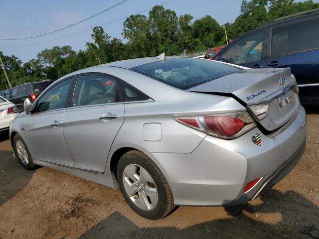 KMHEC4A41CA028356 - 2012 HYUNDAI SONATA HYBRID SILVER photo 2