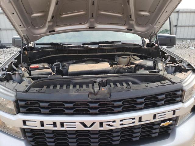 1GCRYBEF9MZ328026 - 2021 CHEVROLET SILVERADO K1500 CUSTOM SILVER photo 11