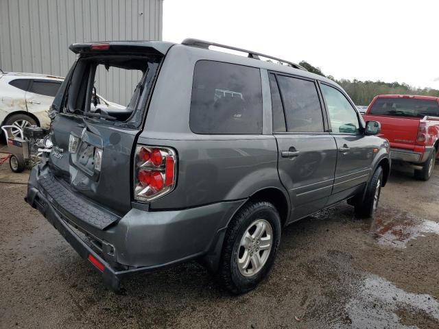 5FNYF28218B009676 - 2008 HONDA PILOT VP SILVER photo 3