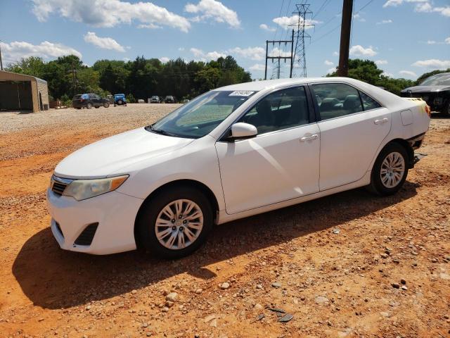 4T1BF1FK6CU500887 - 2012 TOYOTA CAMRY BASE WHITE photo 1