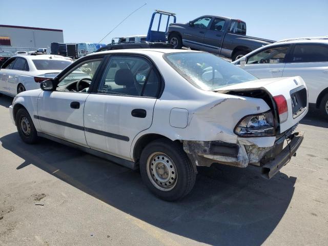 1HGEJ6528TL039861 - 1996 HONDA CIVIC DX WHITE photo 2