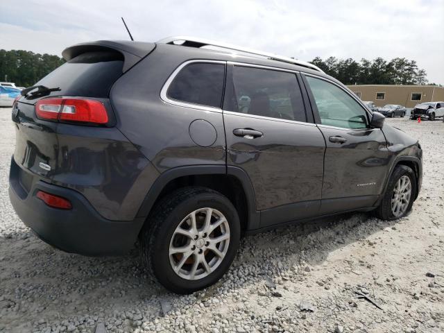 1C4PJLCS0EW314584 - 2014 JEEP CHEROKEE LATITUDE GRAY photo 3