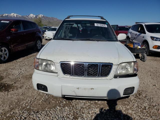 JF1SF65632H726887 - 2002 SUBARU FORESTER S WHITE photo 5