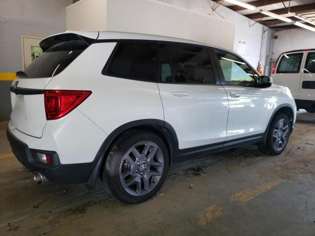 5FNYF7H5XNB003717 - 2022 HONDA PASSPORT EXL أبيض صورة 3