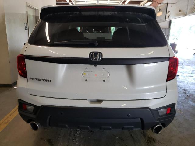 5FNYF7H5XNB003717 - 2022 HONDA PASSPORT EXL أبيض صورة 6