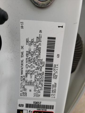 5TFUW5F18EX337866 - 2014 TOYOTA TUNDRA DOUBLE CAB SR/SR5 WHITE photo 12