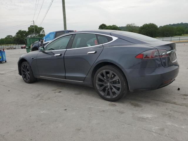 5YJSA1E22LF351472 - 2020 TESLA MODEL S GRAY photo 2