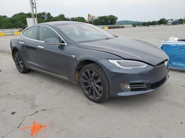 5YJSA1E22LF351472 - 2020 TESLA MODEL S GRAY photo 4