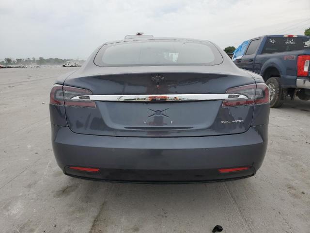 5YJSA1E22LF351472 - 2020 TESLA MODEL S GRAY photo 6