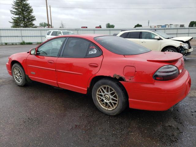 1G2WR5212XF346954 - 1999 PONTIAC GRAND PRIX GTP RED photo 2