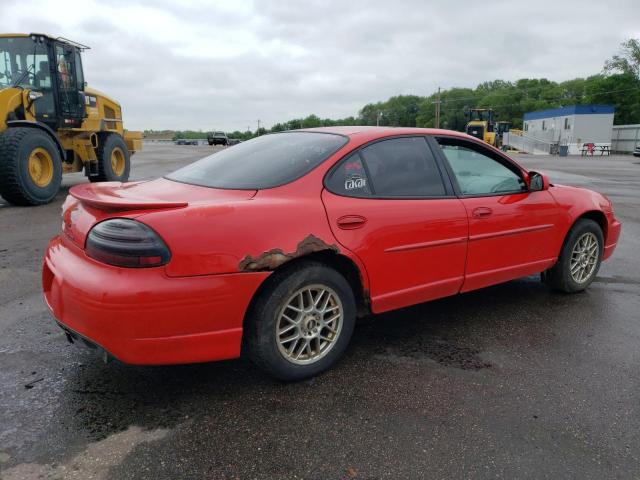 1G2WR5212XF346954 - 1999 PONTIAC GRAND PRIX GTP RED photo 3