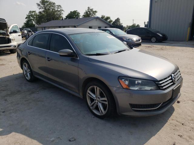 1VWBV7A35FC065412 - 2015 VOLKSWAGEN PASSAT SEL SE GRAY photo 4