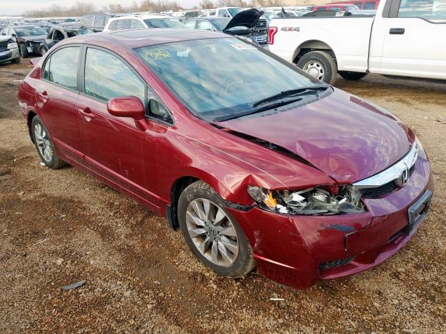 19XFA16869E018789 - 2009 HONDA CIVIC EX  photo 1