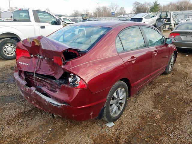 19XFA16869E018789 - 2009 HONDA CIVIC EX  photo 4