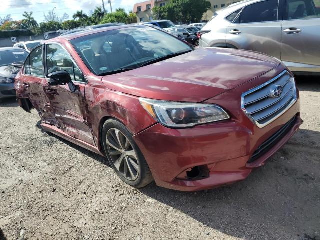 4S3BNAN64H3062217 - 2017 SUBARU LEGACY 2.5I LIMITED RED photo 4