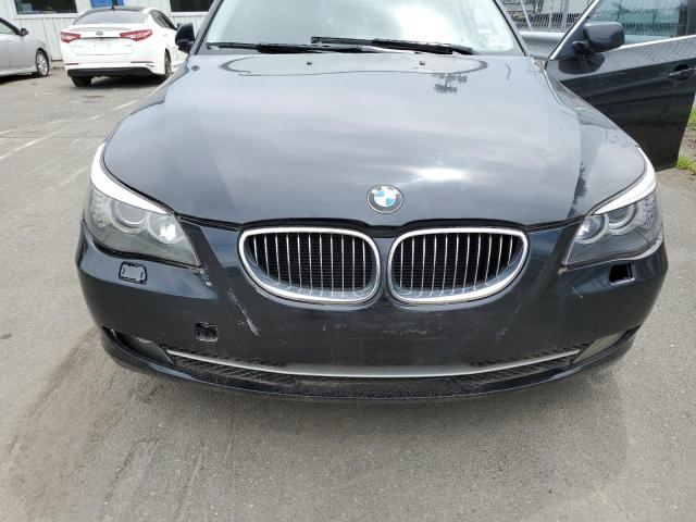 WBANV13599C154008 - 2009 BMW 528 XI BLACK photo 7