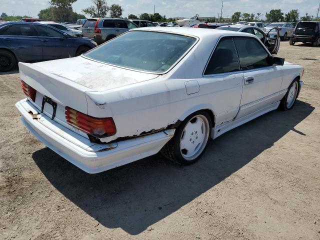 WDBCA45E8MA572633 - 1991 MERCEDES-BENZ 560 SEC WHITE photo 3