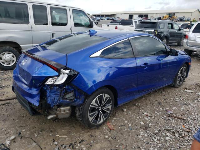 2HGFC3B7XHH354808 - 2017 HONDA CIVIC EXL BLUE photo 3