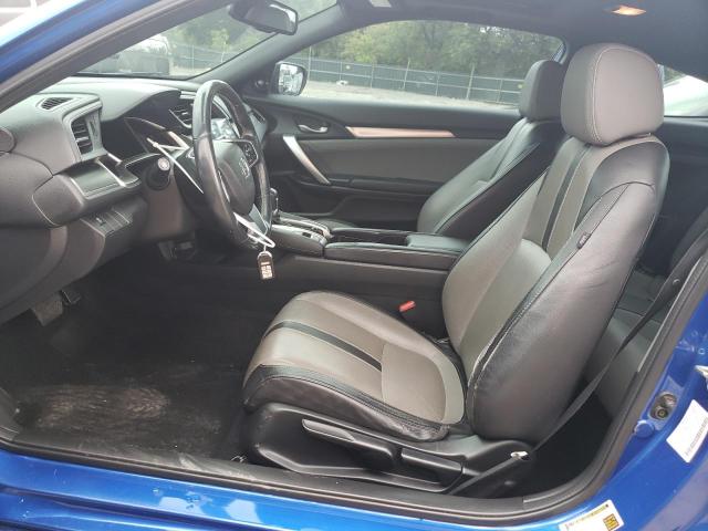 2HGFC3B7XHH354808 - 2017 HONDA CIVIC EXL BLUE photo 7