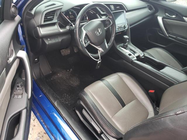 2HGFC3B7XHH354808 - 2017 HONDA CIVIC EXL BLUE photo 8