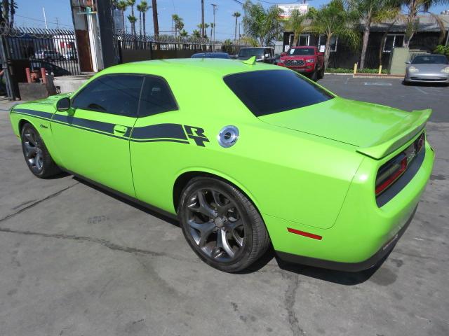 2C3CDZBT4FH885258 - 2015 DODGE CHALLENGER SXT PLUS GREEN photo 4