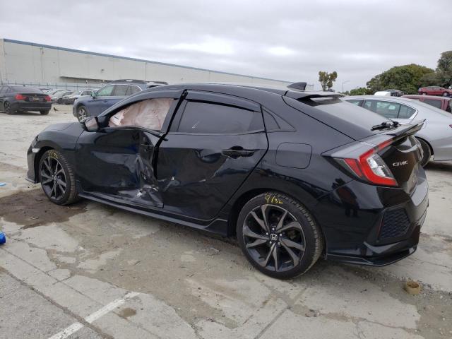 SHHFK7H90HU416139 - 2017 HONDA CIVIC SPORT TOURING Schwarz Foto 2