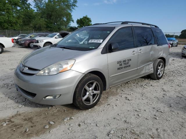 5TDZA22C46S486115 - 2006 TOYOTA SIENNA XLE SILVER photo 1